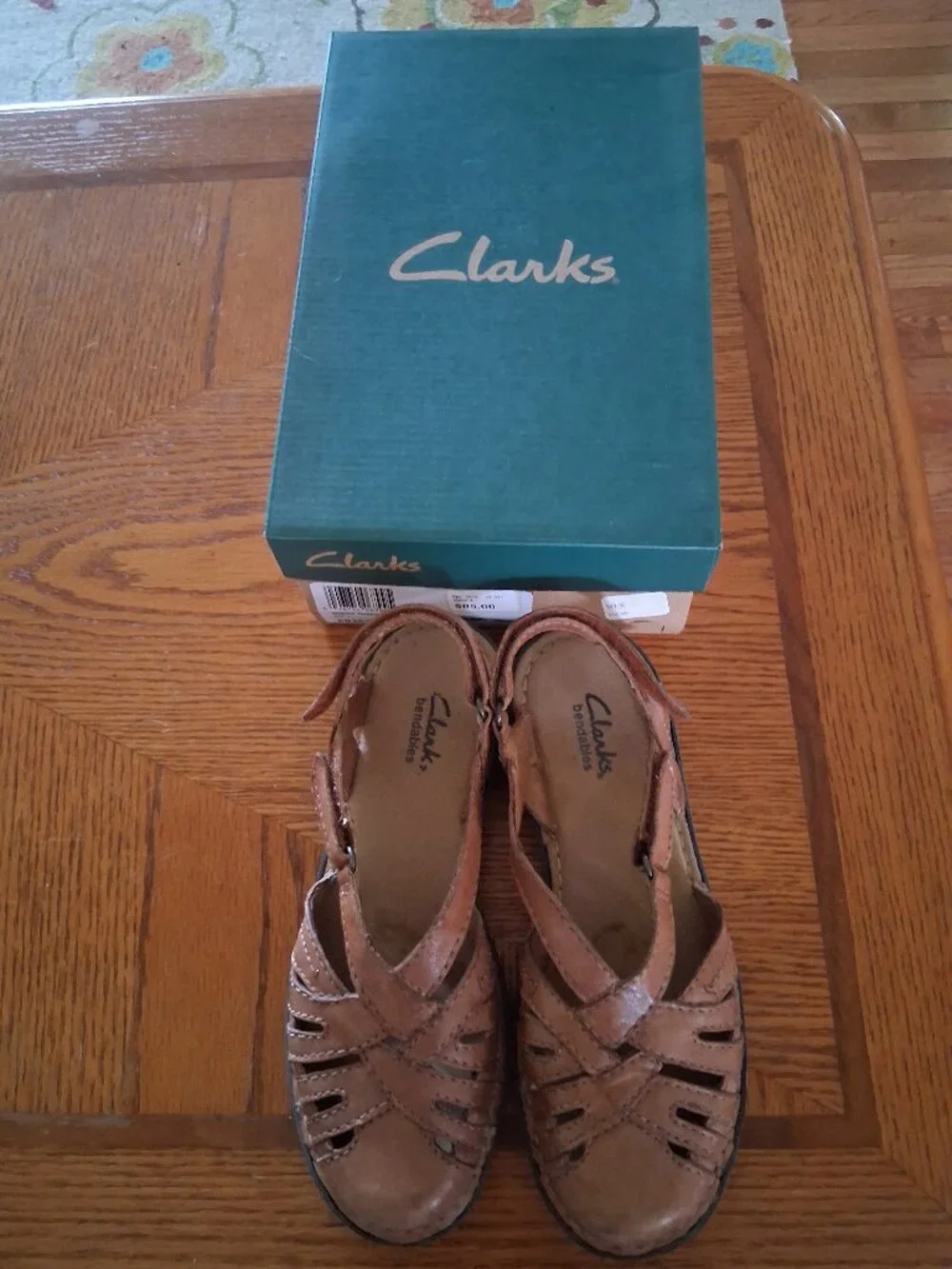 Clarks NIKKI ROTARY Sandals Size 6 1/2 Medium